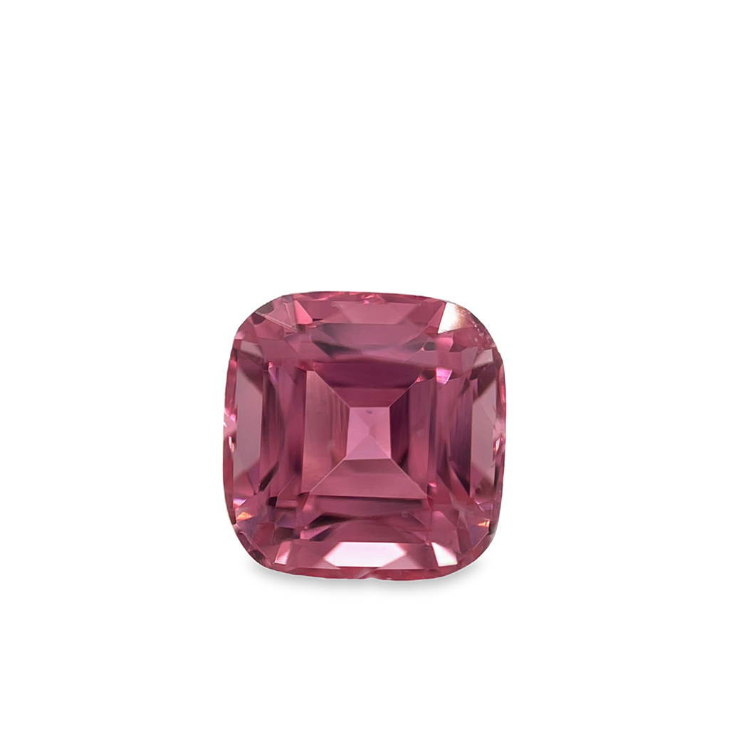 3.00ct Square Cushion Pink Afghan Tourmaline