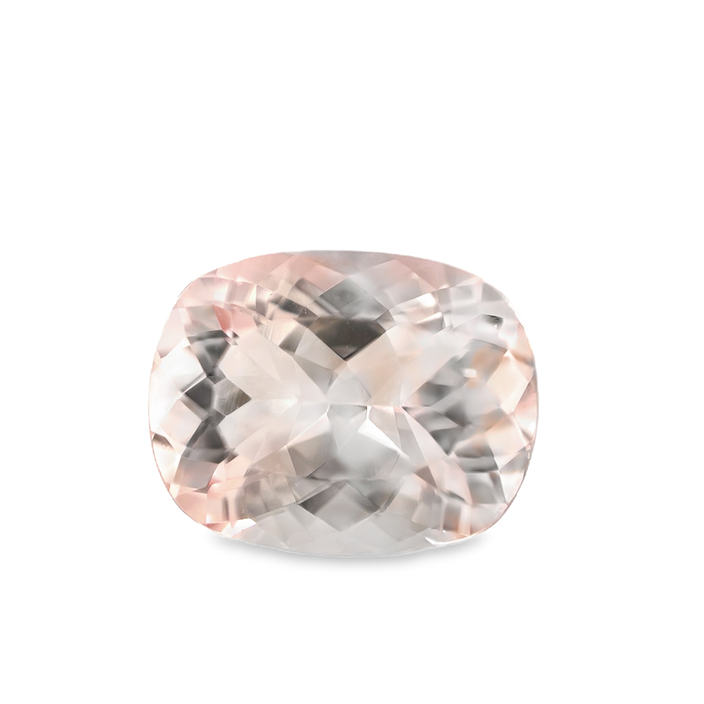 13.90ct Cushion-Cut Morganite