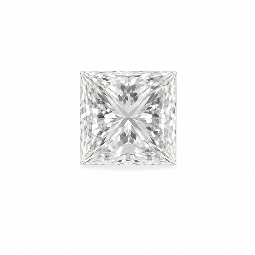 1.01 Carat Princess Cut Natural Diamond – GIA Certified