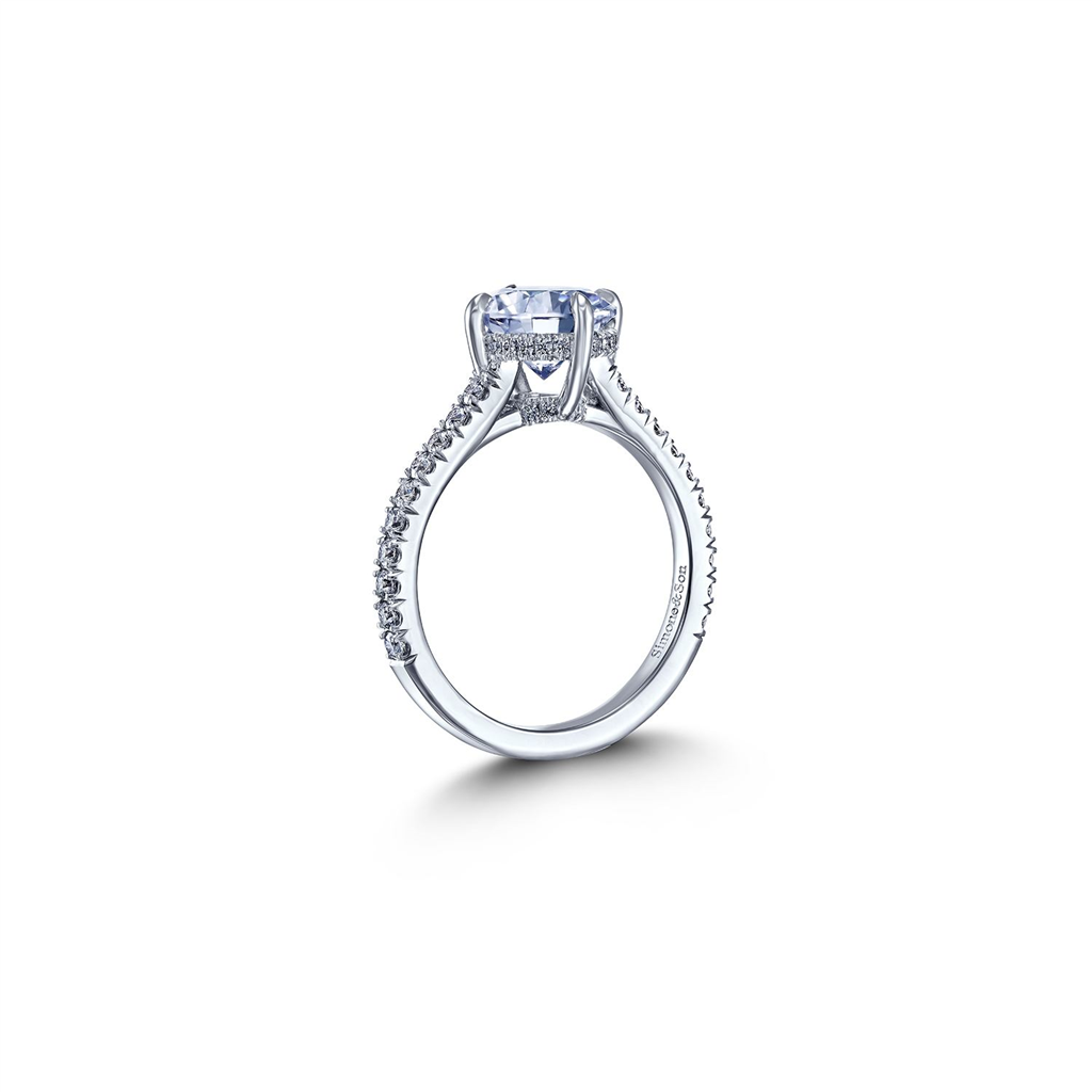 Diamond Semi-Mount Ring