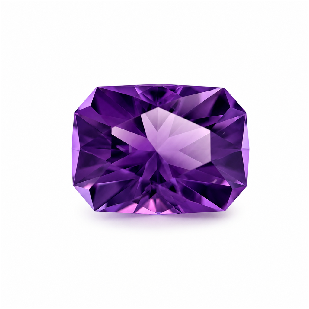 4.19ct Cushion Amethyst