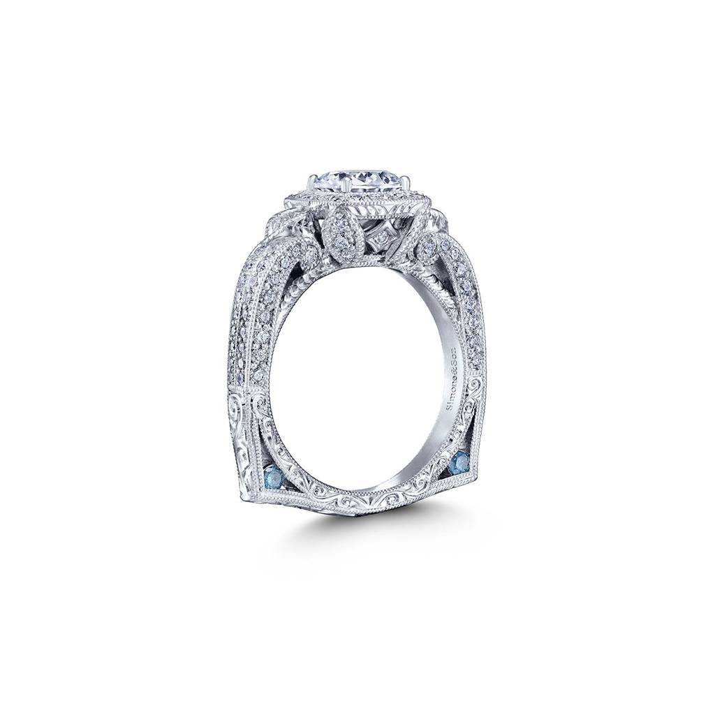 Diamond Semi-Mount Ring