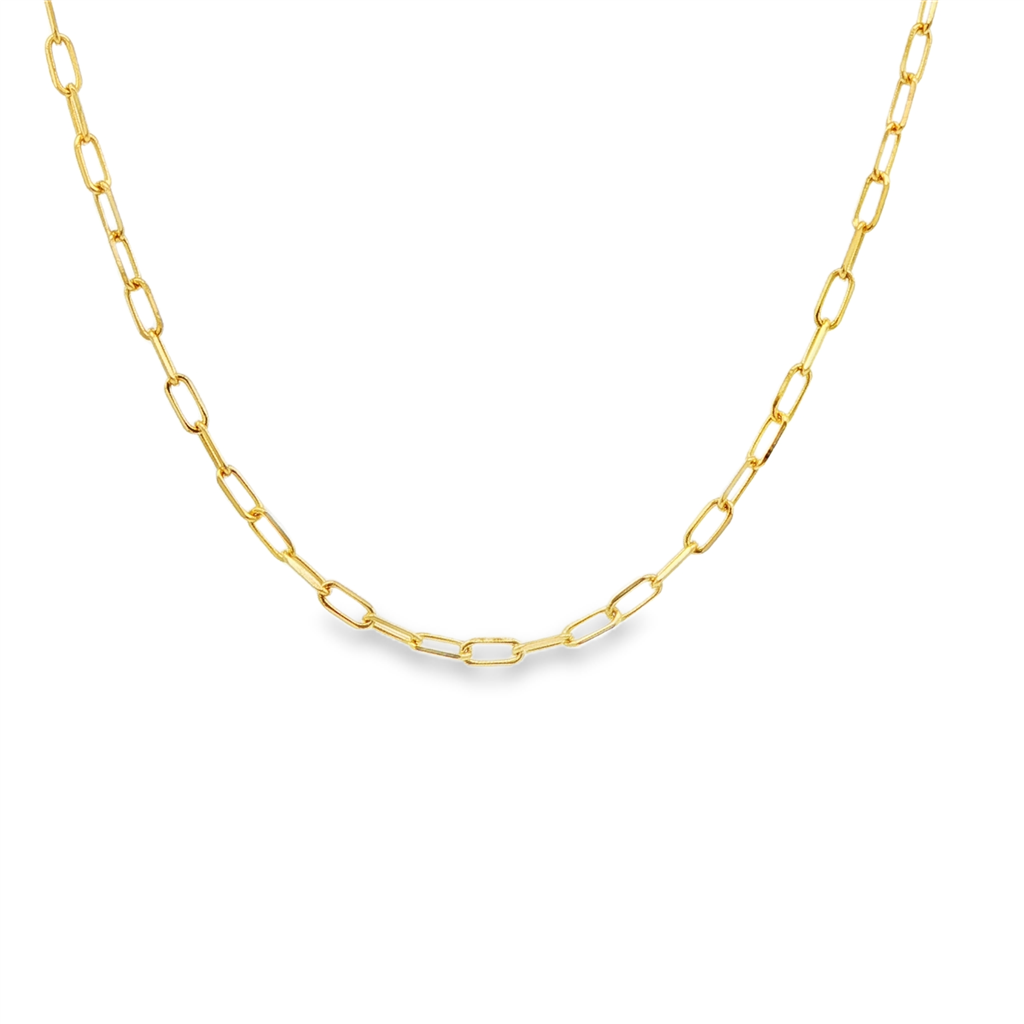 14KY Anchor Chain – 20", 1.85 x 4.4mm, 3.4g