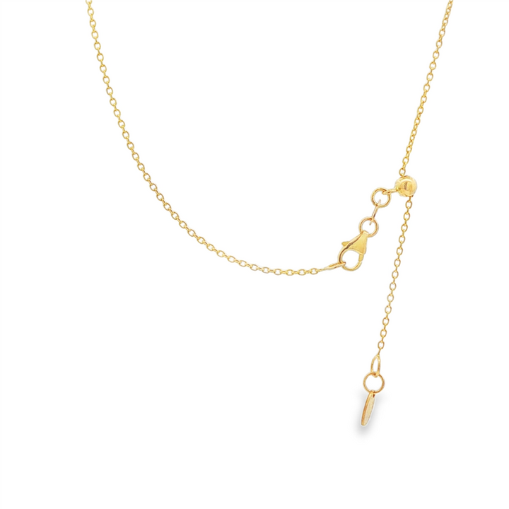 14K Yellow Gold Rolo Chain – 1.3mm | 2.2g