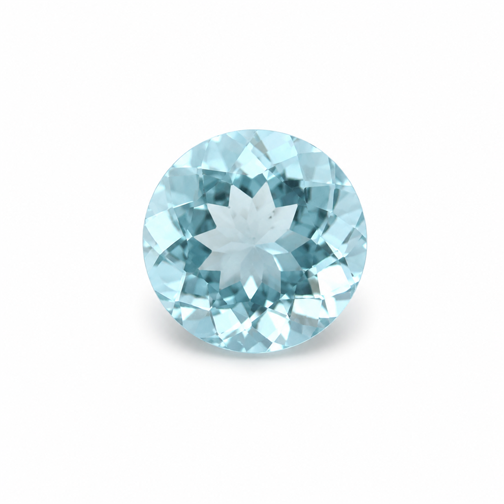 1.24ct Round Aquamarine – 7.1mm