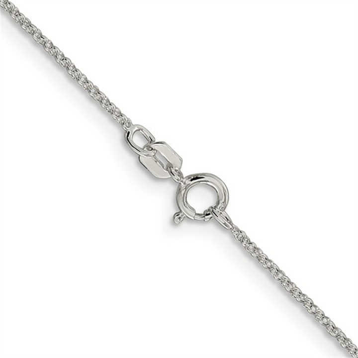 Sterling Silver Rolo Chain – 1.1mm, 16"