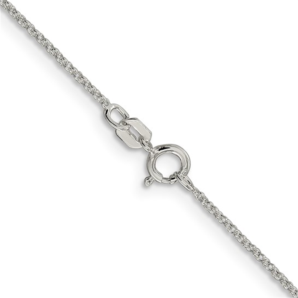 Sterling Silver Rolo Chain – 1.1mm, 16"