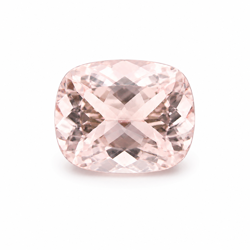 13.90ct Cushion-Cut Morganite