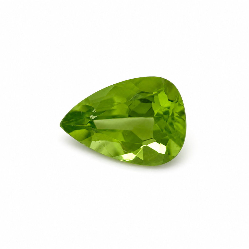 4.69ct Pear Peridot