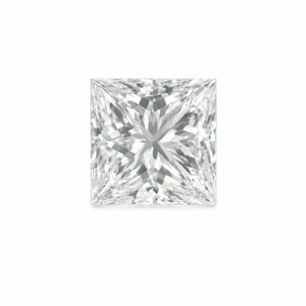 1.20 Carat Princess Cut Natural Diamond – GIA Certified