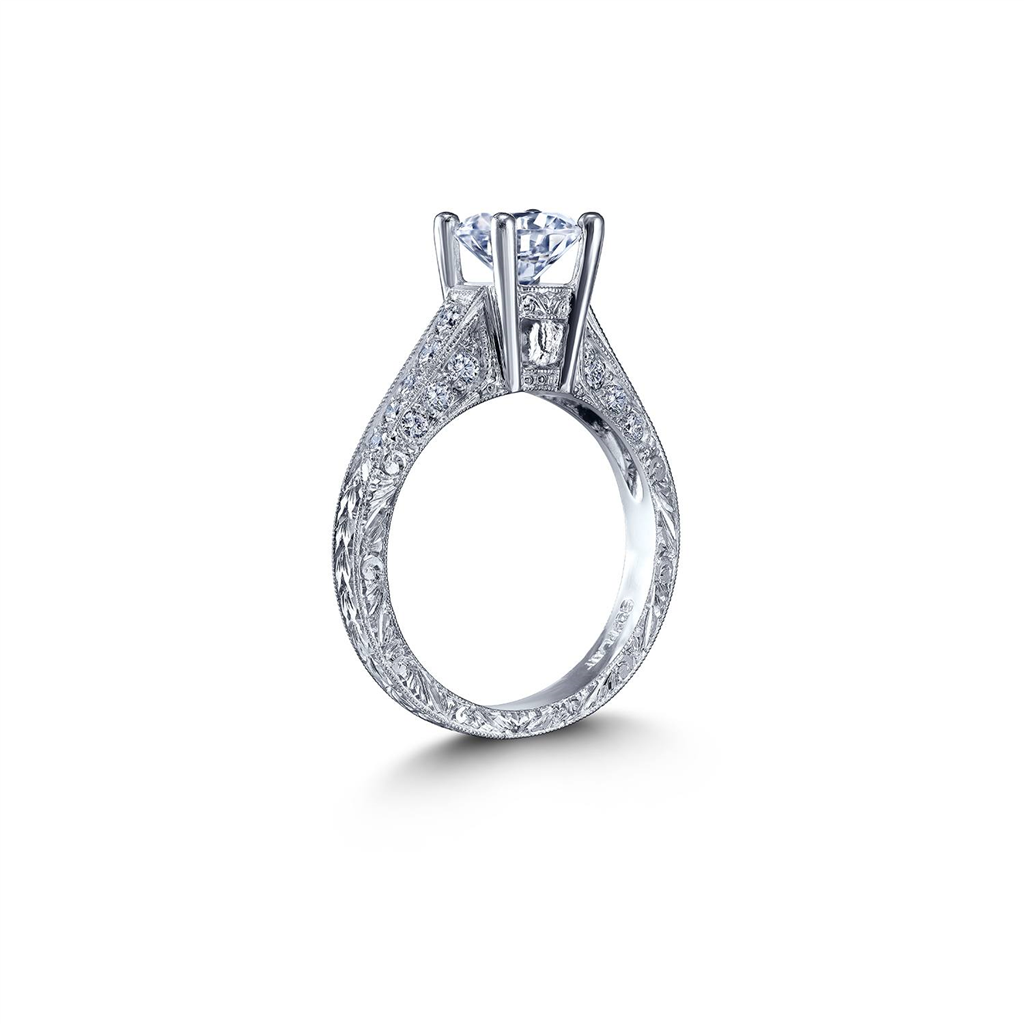 Diamond Semi-Mount Ring