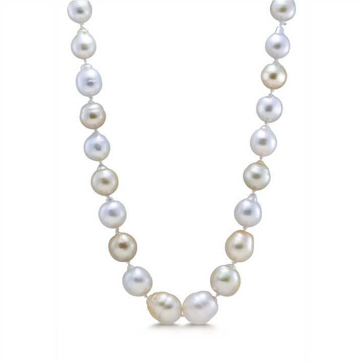 14K Yellow Gold South Sea Pearl Necklace – 18”