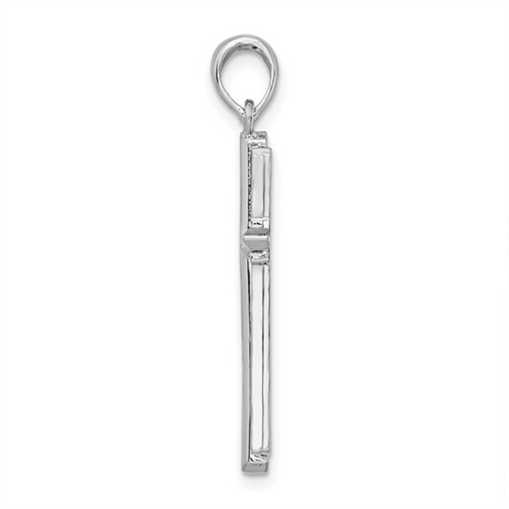 Sterling Silver Cross Pendant – 26.7 × 16.75mm