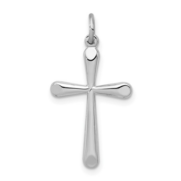 Sterling Silver Cross Charm – 23 × 13mm