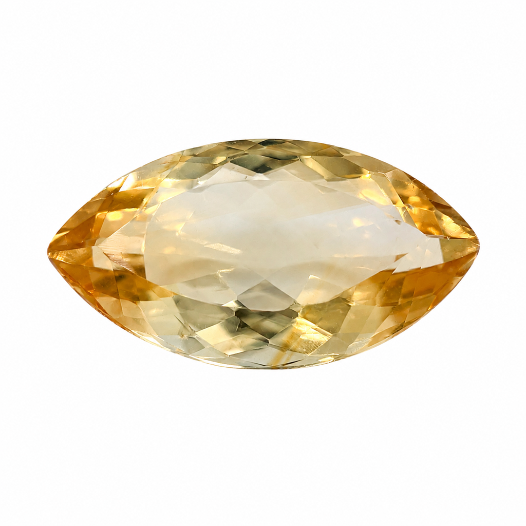 25.90 Carat Marquise Cut Citrine – 29.2 x 15.6mm