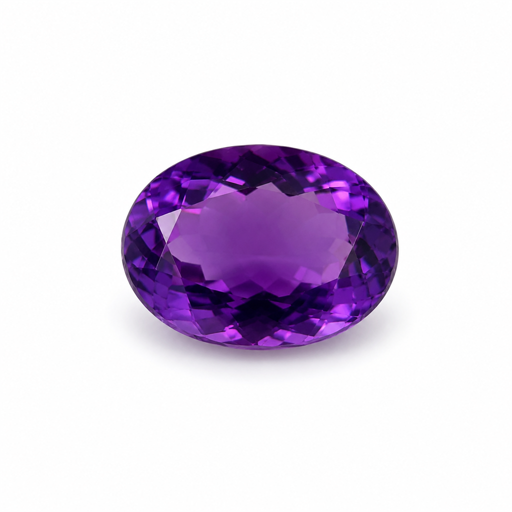 4.66ct Oval Amethyst
