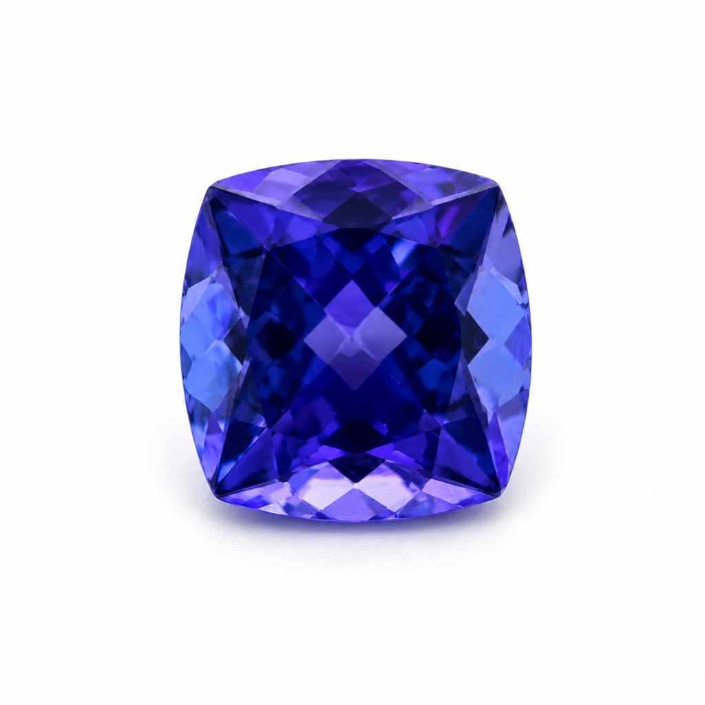 1.14ct Cushion Cut Tanzanite – 6.3 x 6.2mm