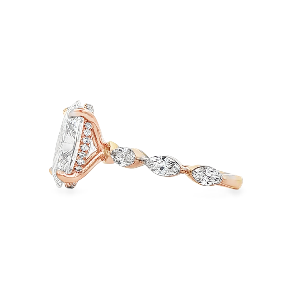 Lab Diamond Semi Mount Ring