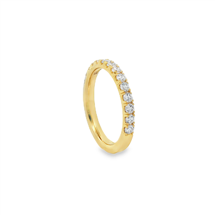 14K Yellow Gold Lab Diamond Band – 0.56ctw, Size 6.5, 3g