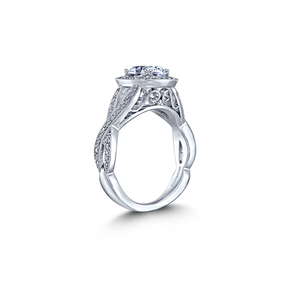 Diamond Semi-Mount Ring