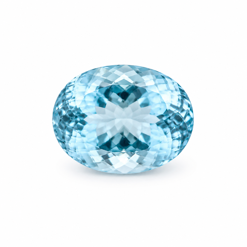 7.95ct Oval Aquamarine