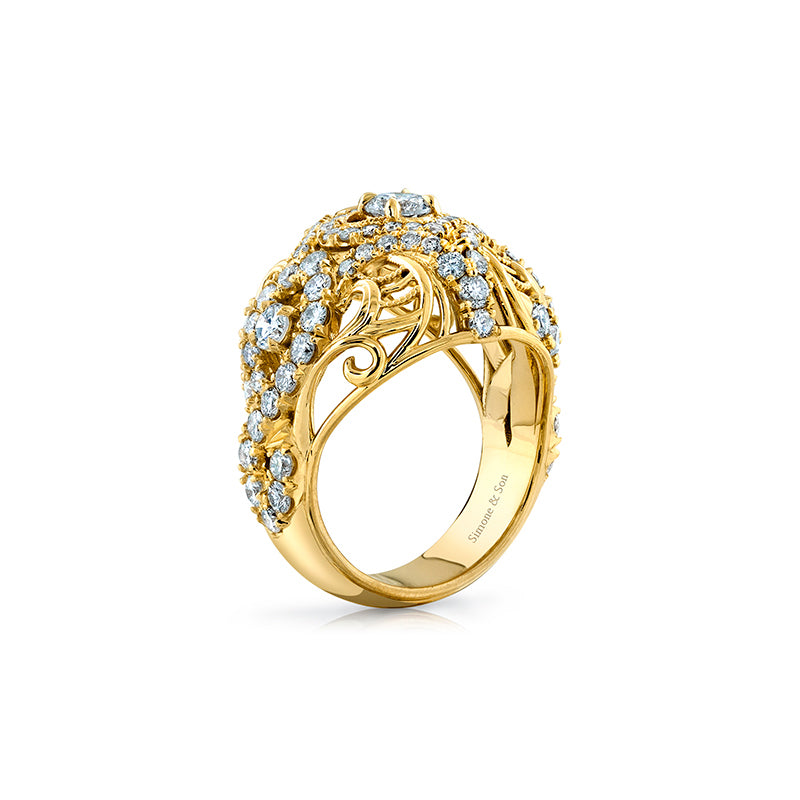 14K Yellow Gold Custom Ring