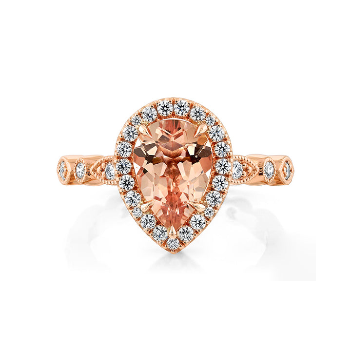 Morganite Marquise-Round