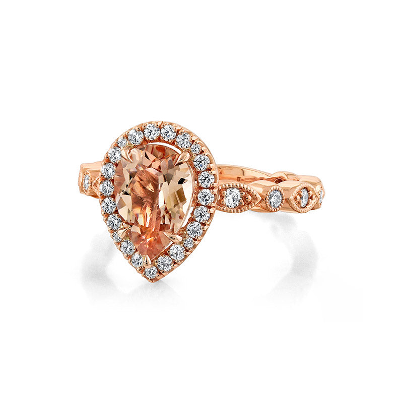 Morganite Marquise-Round