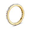 Baguette Round Diamond eternity wedding band by Simone and son