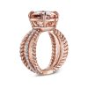 Morganite Ring By Simone and Son